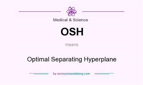 osh medical abbreviation.